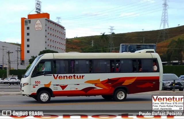 Venetur Turismo 950 na cidade de Aparecida, São Paulo, Brasil, por Paulo Rafael Peixoto. Número da foto: #13292499.
