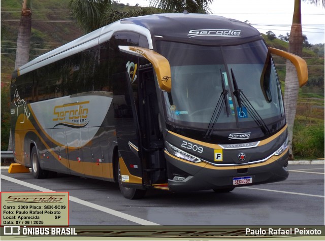 Serodio Turismo 2309 na cidade de Aparecida, São Paulo, Brasil, por Paulo Rafael Peixoto. Número da foto: #13292505.
