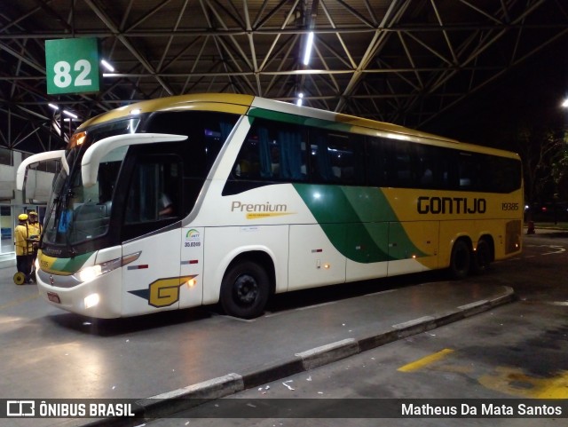 Empresa Gontijo de Transportes 19385 na cidade de São Paulo, São Paulo, Brasil, por Matheus Da Mata Santos. Número da foto: #13292511.