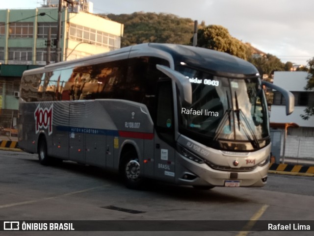 Auto Viação 1001 RJ 108.007 na cidade de Niterói, Rio de Janeiro, Brasil, por Rafael Lima. Número da foto: #13291213.