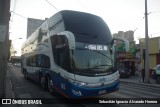 Pullman Eme Bus 165 na cidade de Estación Central, Santiago, Metropolitana de Santiago, Chile, por Sebastián Ignacio Alvarado Herrera. Número da foto: #13292154.