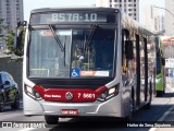 Nova Paineira Transportes Urbanos S.A 7 5601 na cidade de São Paulo, São Paulo, Brasil, por Heitor de Sena Sapaterro. Número da foto: #13292654.
