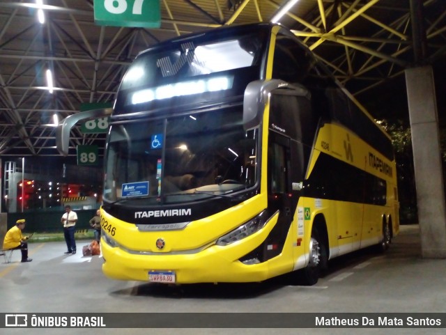 Viação Nova Itapemirim 40246 na cidade de São Paulo, São Paulo, Brasil, por Matheus Da Mata Santos. Número da foto: #13295716.