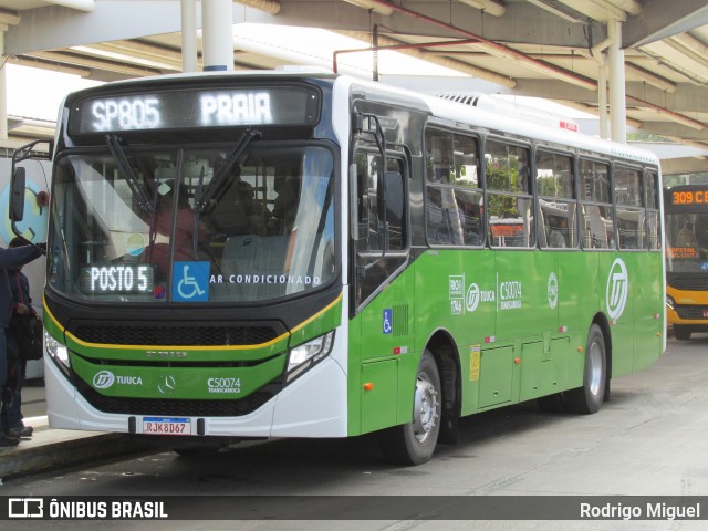Tijuquinha - Auto Viação Tijuca C50074 na cidade de Rio de Janeiro, Rio de Janeiro, Brasil, por Rodrigo Miguel. Número da foto: #13295087.