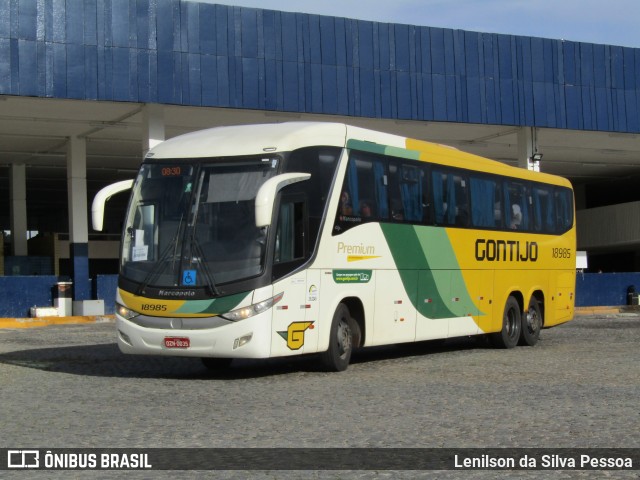 Empresa Gontijo de Transportes 18985 na cidade de Caruaru, Pernambuco, Brasil, por Lenilson da Silva Pessoa. Número da foto: #13295009.