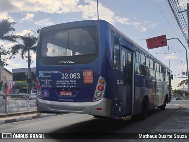 Transportes Capellini 32.063 na cidade de Hortolândia, São Paulo, Brasil, por Matheus Duarte Souza. Número da foto: #13294290.