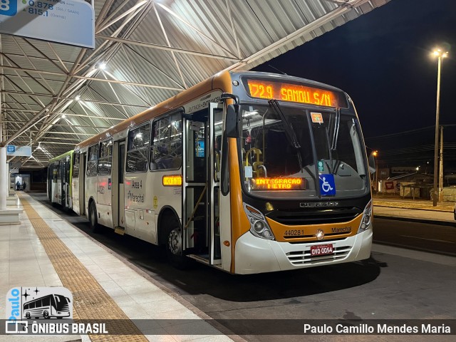 Auto Viação Marechal Brasília 440281 na cidade de Recanto das Emas, Distrito Federal, Brasil, por Paulo Camillo Mendes Maria. Número da foto: #13296302.