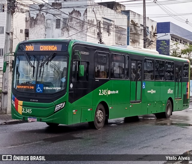 Mobibrasil São Lourenço >>> Mobi-PE 2.345 na cidade de Recife, Pernambuco, Brasil, por Ytalo Alves. Número da foto: #13294777.