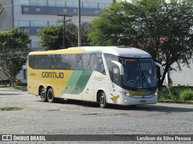 Empresa Gontijo de Transportes 18180 na cidade de Caruaru, Pernambuco, Brasil, por Lenilson da Silva Pessoa. Número da foto: #13295096.