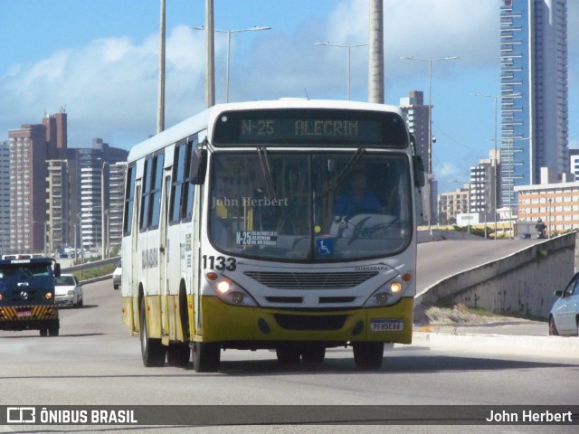 Transportes Guanabara 1133 na cidade de Natal, Rio Grande do Norte, Brasil, por John Herbert. Número da foto: #13293748.