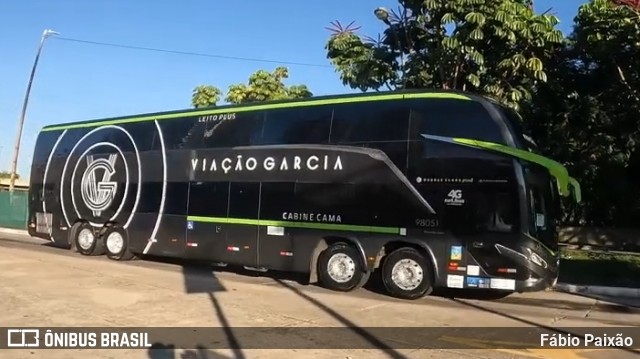 Viação Garcia 98051 na cidade de São Paulo, São Paulo, Brasil, por Fábio Paixão. Número da foto: #13293504.
