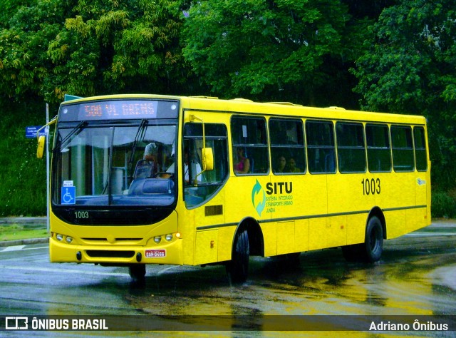 Viação Leme 1003 na cidade de Jundiaí, São Paulo, Brasil, por Adriano Ônibus . Número da foto: #13293658.