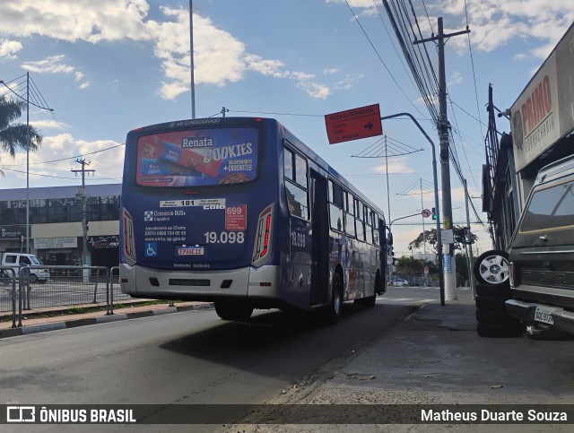 Transportes Capellini 19.098 na cidade de Hortolândia, São Paulo, Brasil, por Matheus Duarte Souza. Número da foto: #13294292.