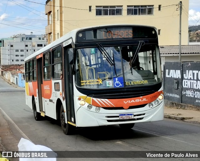 Viasul Transportes Coletivos 1730 na cidade de Itaúna, Minas Gerais, Brasil, por Vicente de Paulo Alves. Número da foto: #13295285.
