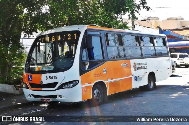 Auto Viação Transcap >> Auto Bless Transportes 8 5419 na cidade de São Paulo, São Paulo, Brasil, por William Pereira Bezerra. Número da foto: #13295440.