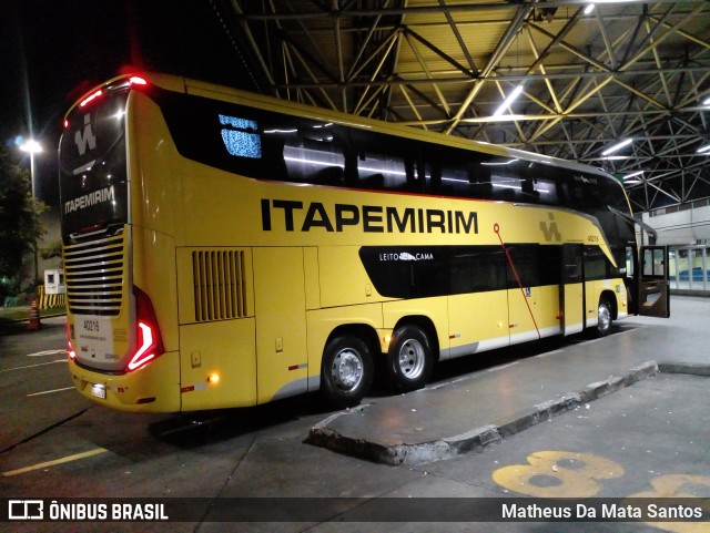 Viação Nova Itapemirim 40216 na cidade de São Paulo, São Paulo, Brasil, por Matheus Da Mata Santos. Número da foto: #13295737.