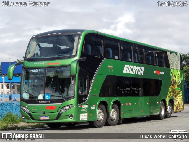 Eucatur - Empresa União Cascavel de Transportes e Turismo 5500 na cidade de São Paulo, São Paulo, Brasil, por Lucas Weber Calizario. Número da foto: #13296213.