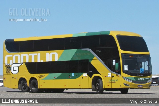 Empresa Gontijo de Transportes 23100 na cidade de Vitória da Conquista, Bahia, Brasil, por Virgílio Oliveira. Número da foto: #13294188.