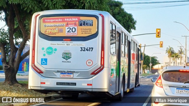 Rápido Sumaré MOV Paulínia 32417 na cidade de Paulínia, São Paulo, Brasil, por Allan Henrique. Número da foto: #13293686.