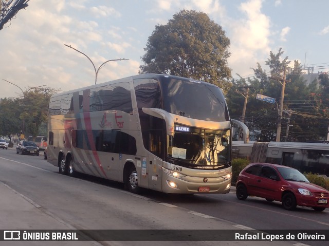 Expresso Line Tour 2610 na cidade de São Paulo, São Paulo, Brasil, por Rafael Lopes de Oliveira. Número da foto: #13294344.