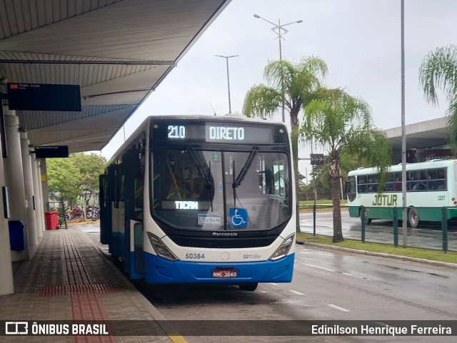 Transol Transportes Coletivos 50384 na cidade de Florianópolis, Santa Catarina, Brasil, por Edinilson Henrique Ferreira. Número da foto: #13294081.