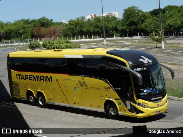 Viação Nova Itapemirim 60476 na cidade de Aracaju, Sergipe, Brasil, por Douglas Andrez. Número da foto: #13295909.
