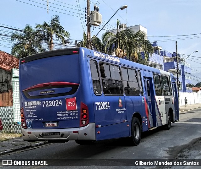 BR Mobilidade Baixada Santista 722024 na cidade de Bertioga, São Paulo, Brasil, por Gilberto Mendes dos Santos. Número da foto: #13293485.