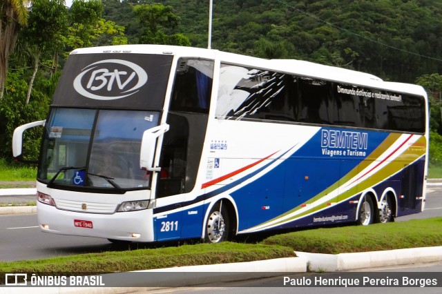 Bem Te Vi Turismo 2811 na cidade de Balneário Camboriú, Santa Catarina, Brasil, por Paulo Henrique Pereira Borges. Número da foto: #13296155.