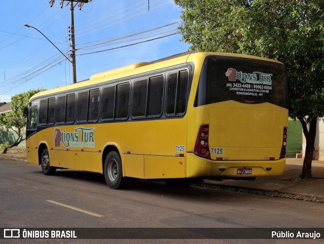 Lions Tur 7125 na cidade de Rondonópolis, Mato Grosso, Brasil, por Públio Araujo. Número da foto: #13294774.