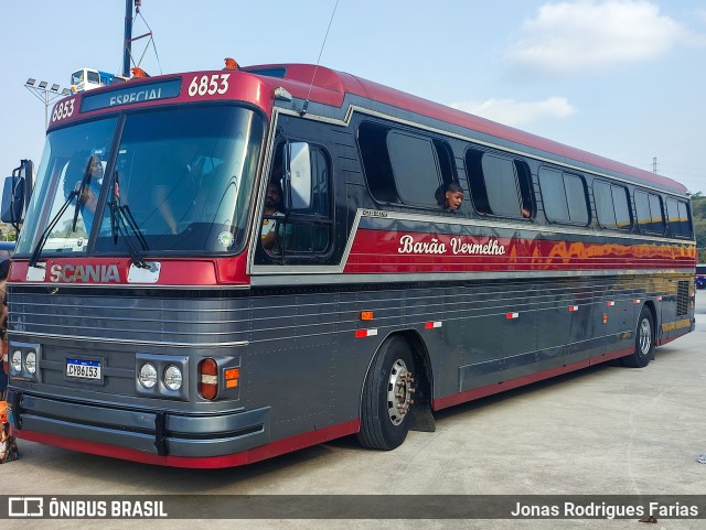 Ônibus Particulares 6853 na cidade de Duque de Caxias, Rio de Janeiro, Brasil, por Jonas Rodrigues Farias. Número da foto: #13293429.