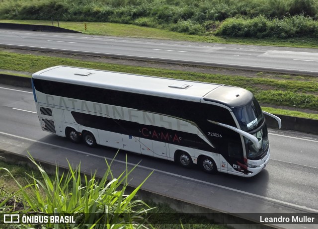 Auto Viação Catarinense 323026 na cidade de Cajati, São Paulo, Brasil, por Leandro Muller. Número da foto: #13295703.