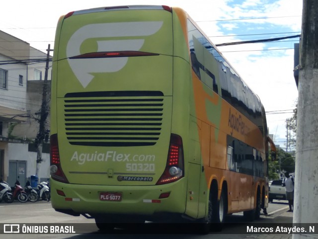 Viação Águia Branca 50320 na cidade de Linhares, Espírito Santo, Brasil, por Marcos Ataydes. N. Número da foto: #13295457.