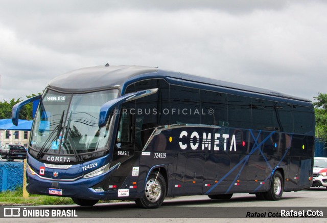 Viação Cometa 724519 na cidade de São Paulo, São Paulo, Brasil, por Rafael Cota. Número da foto: #13294013.