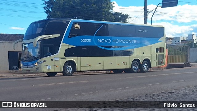 Viação Novo Horizonte 520311 na cidade de Barra da Estiva, Bahia, Brasil, por Flávio  Santos. Número da foto: #13295309.
