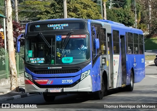 BB Transportes e Turismo 27.705 na cidade de Osasco, São Paulo, Brasil, por Thomas Henrique de Moraes. Número da foto: #13294886.