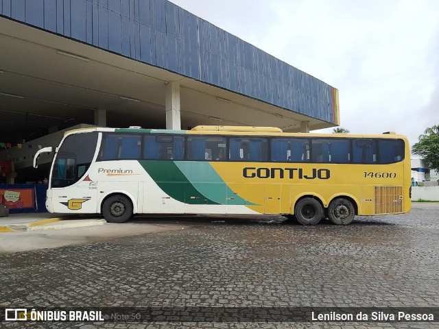 Empresa Gontijo de Transportes 14600 na cidade de Caruaru, Pernambuco, Brasil, por Lenilson da Silva Pessoa. Número da foto: #13295565.