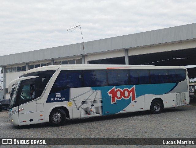Auto Viação 1001 RJ 108.008 na cidade de Campos dos Goytacazes, Rio de Janeiro, Brasil, por Lucas Martins. Número da foto: #13294097.