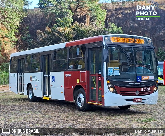Auto Viação Transcap >> Auto Bless Transportes 8 5158 na cidade de Campinas, São Paulo, Brasil, por Danilo Augusto. Número da foto: #13293800.