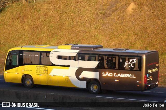 Viação São Gabriel 5940 na cidade de Canas, São Paulo, Brasil, por João Felipe. Número da foto: #13295324.