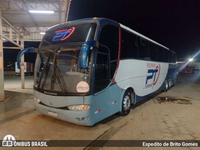 Pedrinho Turismo 2412 na cidade de Montes Claros, Minas Gerais, Brasil, por Espedito de Brito Gomes. Número da foto: #13294978.