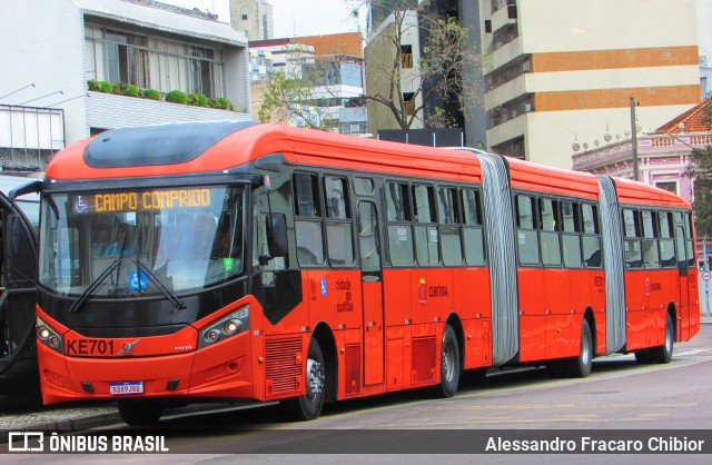 Viação Tamandaré KE701 na cidade de Curitiba, Paraná, Brasil, por Alessandro Fracaro Chibior. Número da foto: #13294236.