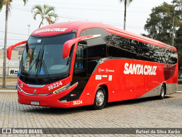 Viação Santa Cruz 36224 na cidade de Juiz de Fora, Minas Gerais, Brasil, por Rafael da Silva Xarão. Número da foto: #13294398.