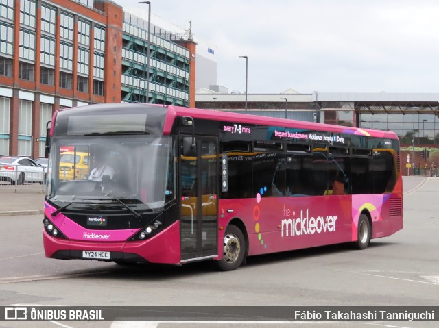 Trentbarton 301 na cidade de Derby, Derbyshire, Inglaterra, por Fábio Takahashi Tanniguchi. Número da foto: #13295456.