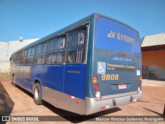 Lê e Volpato Transportes 9808 na cidade de Maringá, Paraná, Brasil, por Marcos Vinicius Gutierrez Rodriguês. Número da foto: #13295360.