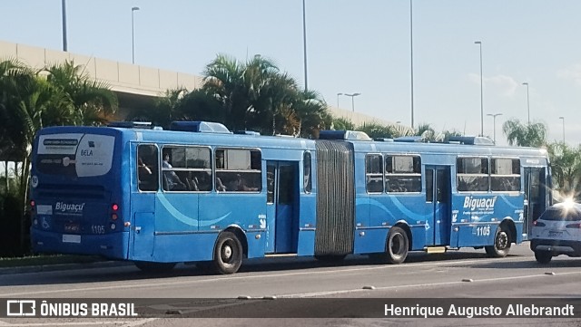 Biguaçu Transportes Coletivos Administração e Participação 1105 na cidade de Florianópolis, Santa Catarina, Brasil, por Henrique Augusto Allebrandt. Número da foto: #13295892.