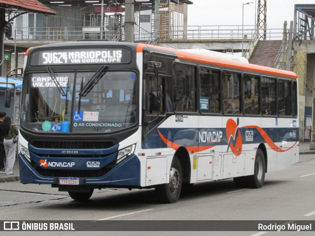 Viação Novacap C51529 na cidade de Rio de Janeiro, Rio de Janeiro, Brasil, por Rodrigo Miguel. Número da foto: #13295327.