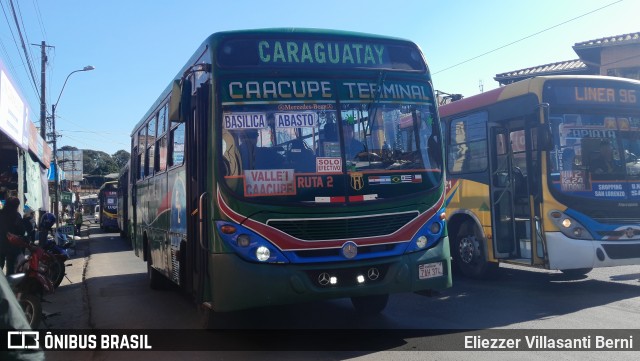 Empresa Caraguatay - Línea 118 01 na cidade de San Lorenzo, Central, Paraguai, por Eliezzer Villasanti Berni. Número da foto: #13294256.
