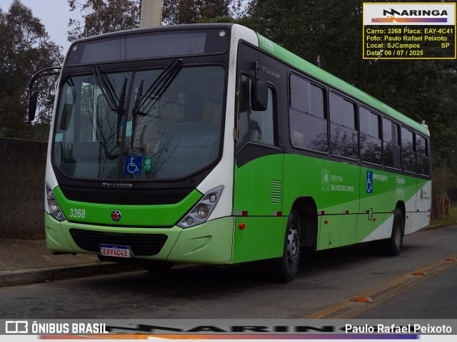 Expresso Maringá São José dos Campos 3268 na cidade de São José dos Campos, São Paulo, Brasil, por Paulo Rafael Peixoto. Número da foto: #13296109.