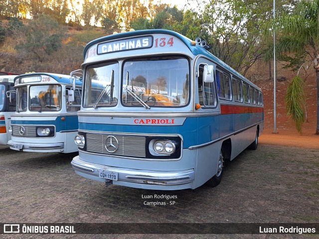 Viação Caprioli 134 na cidade de Campinas, São Paulo, Brasil, por Luan Rodrigues. Número da foto: #13296048.
