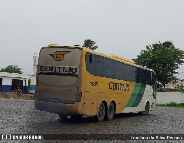 Empresa Gontijo de Transportes 14535 na cidade de Caruaru, Pernambuco, Brasil, por Lenilson da Silva Pessoa. Número da foto: #13295174.